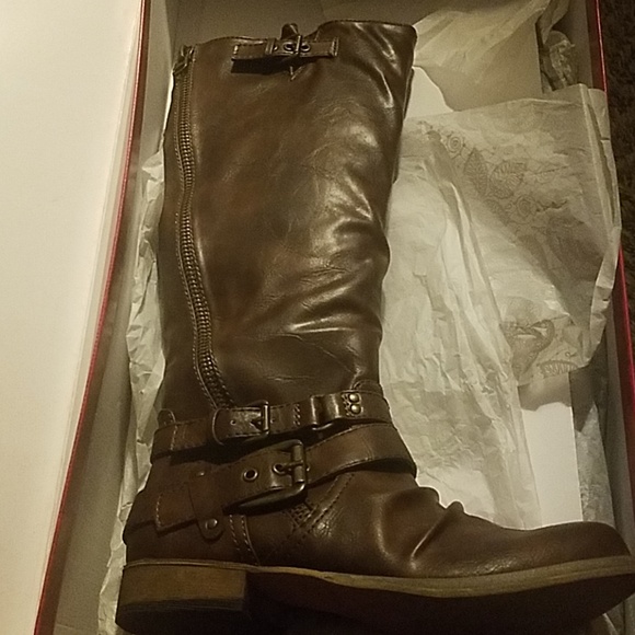 Carlos Santana Shoes - Carlos Santana Boots- Cognac